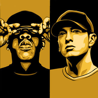 Eminem и Jay-Z треки для "DJ Hero Renegade Edition"